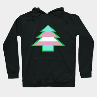 Transgender Pride: Christmas Tree Hoodie